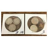 6 pre-1964 silver dimes
