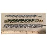 3 Coro bracelets