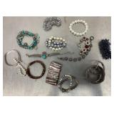 Costume jewelry bracelets