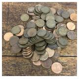 100 wheat pennies