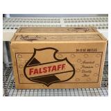 Falstaff cardboard beer box