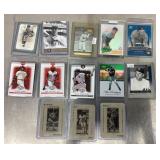Group of numbered baseball cards