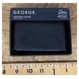 George leather wallet