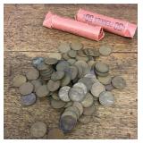 2 rolls of wheat pennies