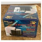 Box of recordable CDs