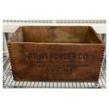 Atlas Powder Co. explosives crate
