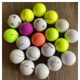 20 used TaylorMade golf balls