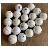 20 used Titleist golf balls