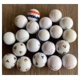 20 used TaylorMade golf balls