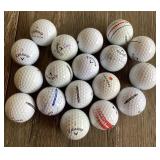8 used Callaway golf balls