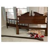 Full/queen headboard, footboard, and rails