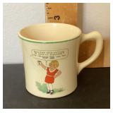 Vintage Little Orphan Annie Ovaltine mug