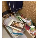 Contents of cedar closet