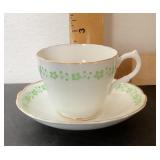 English Castle bone china cup & saucer