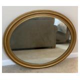 26x32 oval wall mirror