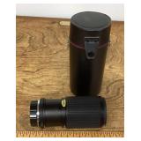 Macro camera lens with case