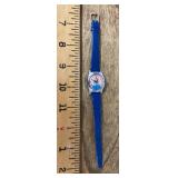 Vintage Cinderella watch with leather band