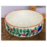 Czech hand-painted bowl