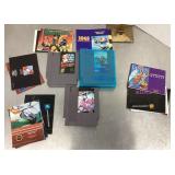 Nintendo games and manuals