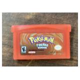 Pokï¿½mon Fire Red Version Game Boy Advanced game