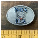 NRA belt buckle