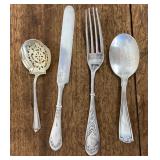 Assorted sterling flatware