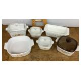 Corning Ware baking dishes