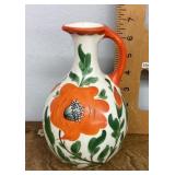 Czech hand-painted jug