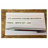 Vintage Sheaffer chrome mechanical pencil