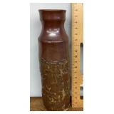Signed Nancy Kibens studio pottery vase