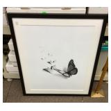 Framed art print Winter of the Monarch
