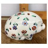 Greek pottery pig bank