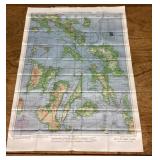 AAF cloth map chart of Philippines