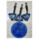 3 Railhead Gear M24 blue railroad lights & lens