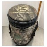 Stag Beer camo cooler seat