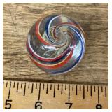 Large art glass marble