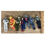 7 G.I. Joe action figures