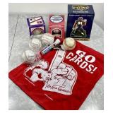 Cardinals and Rams collectibles --