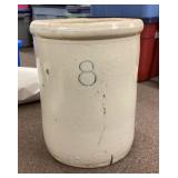 8 gallon stoneware crock