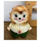 Japan ceramic animal coin bank