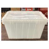 12 gallon flip lid tote