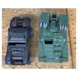 2 vintage 1980s G.I. Joe vehicles