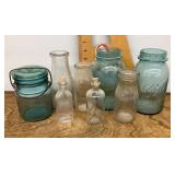 Old jars and bottles