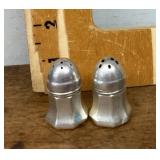 Sterling silver mini salt and pepper shakers