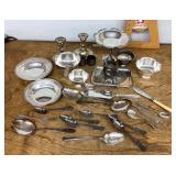Large lot of silverplate