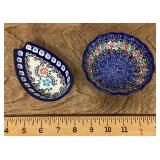 Ceramic bowl and spoon rest