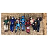 7 G.I. Joe action figures