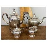 Gorham sterling silver coffee and tea set