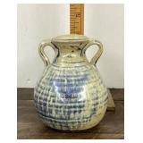 Signed studio pottery vase