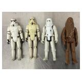 4 Star Wars action figures